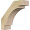 Ekena Millwork 6"W x 18"D x 18"H Merced Rough Sawn Knee Brace, Douglas Fir BRC06X18X18MRC00RDF - alternate 1